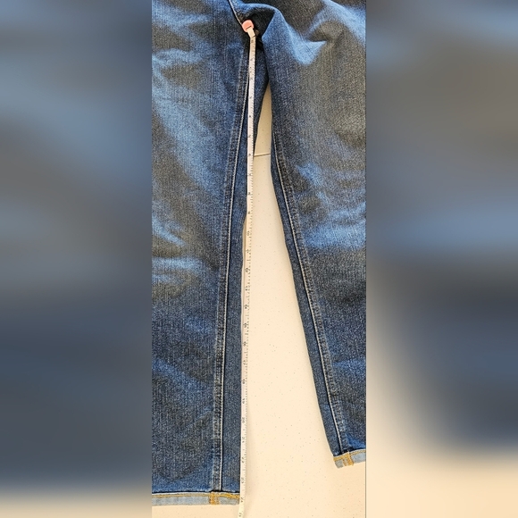 Tommy Hilfiger Vintage Y2K Blue Straight Cropped Jeans Classic Style - Picture 11 of 14